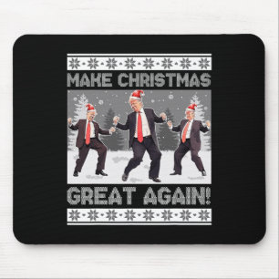 Kerstman Trump Dance Make Christmas Great Again le Muismat