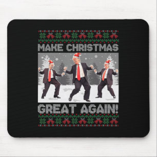 Kerstman Trump Dance Make Christmas Great Again le Muismat