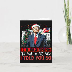 Kerstman Trump Het begint er veel op te lijken dat Kaart