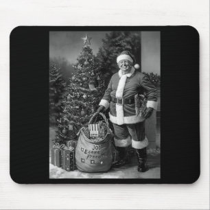 Kerstman Trump Met Een Zak Vol Cadeaus Kerstmis Muismat
