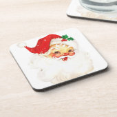  kerstman uit 1950 bier onderzetter (Linkerzijde)