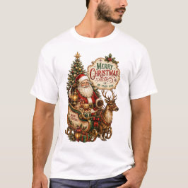 Kerstman uit het verleden t-shirt