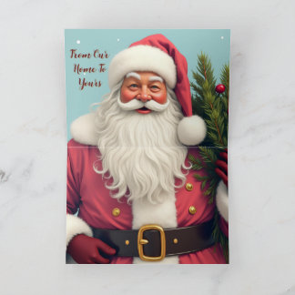 Kerstman Vakantie Kerstmis Kaart