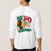 Kerstman Vakantie Sweatshirt - Kerst Unisex (Achterkant)