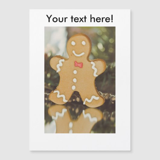Kerstman van gemberkoek (Voorkant)