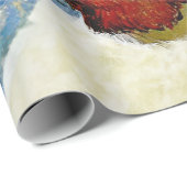 Kerstman, Van Gogh Cadeaupapier (Rol Hoek)