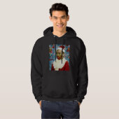Kerstman, Van Gogh Hoodie (Voorkant volledig)