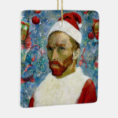 Kerstman, Van Gogh Keramisch Ornament (Rechts)
