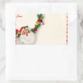  Kerstman van/naar Stickers (Tas)