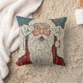 Kerstman verrast kussen (Deken)