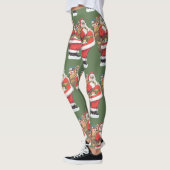  kerstman, Victoriaans kerstman gesneden Leggings (Links)