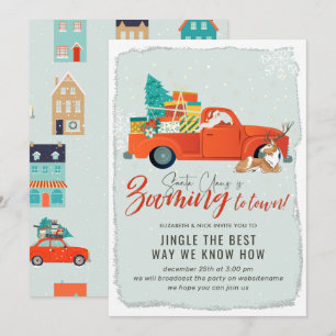 kerstman   Virtueel kerstfeest Kaart