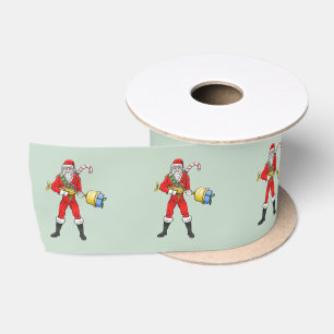 Kerstman vrolijk kerstfeest deel 2 lint