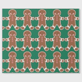 Kerstman Wrappings Papier (Vlak)