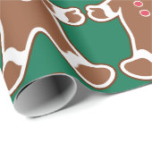 Kerstman Wrappings Papier (Rol Hoek)