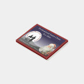 Kerstman Zakelijke Post-Its Post-it® Notes (Schuin)