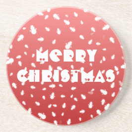 Kerstman Zandsteen Onderzetter