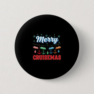 Kerstman zegt 67 Zes Zeven Meme Grappig Prettig Ke Ronde Button 5,7 Cm
