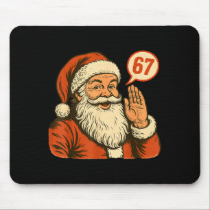Kerstman Zegt 6 7 Zes Zeven Gen Z Alpha Meme Slang Muismat
