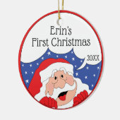 Kerstman zegt... Ornament personaliseren (Links)