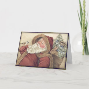 Kerstman & Zijn BosVrienden - Kerstmis Feestdagen Kaart