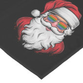 Kerstman Zonnebril Pride Kerstmis Pyjama X-mas Gay Korte Tafelloper (Hoek)