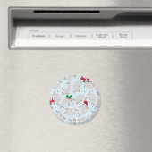 kerstmanatee magneet (Insitu (Vaatwasser))