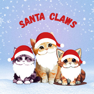 Kerstmanklauw Kaart
