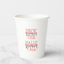 Kerstmankommen met 'Deck the Halls Y'all'-opdruk