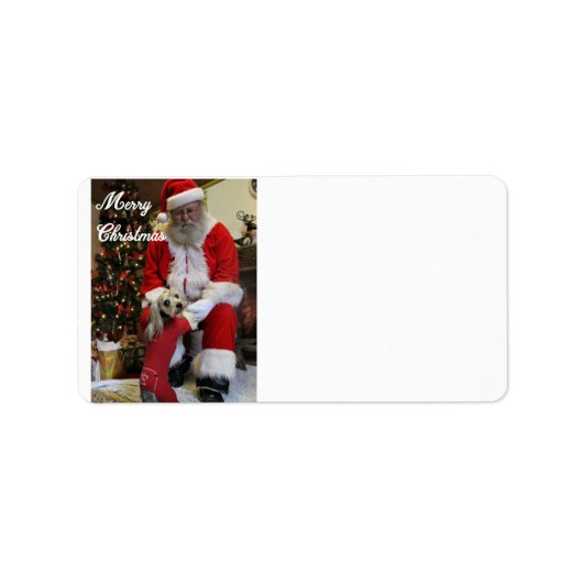Kerstmannen Etiket (Voorkant)