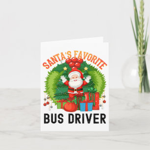 Kerstmannen Favoriete Buschauffeur, Werelds Okéste Kaart