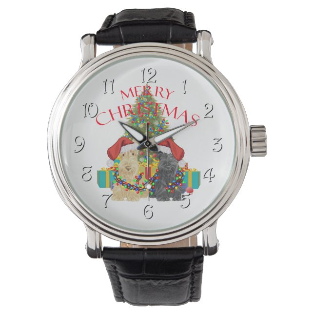 Kerstmannen Helpers Horloge (Voorkant)