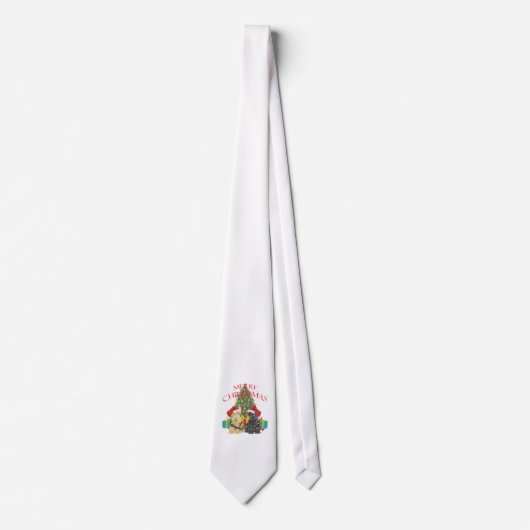 Kerstmannen helpers stropdas (Voorkant)