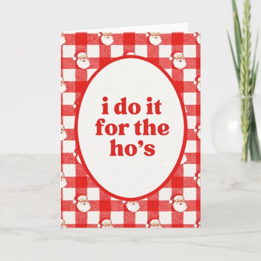 Kerstmannen Kaart (Voorkant)
