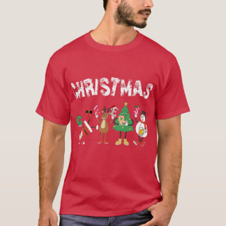 Kerstmannen Kerst Cheers trui T-shirt