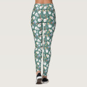 Kerstmannen Leggings (Achterkant)