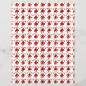 Kerstmannen Noordpool rendier brief aan uw kind  (Achterkant)