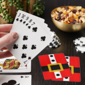 Kerstmannenpak Pokerkaarten (Insitu)