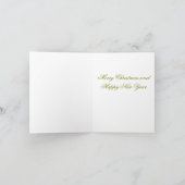 Kerstmannetje Expres Feestdagen Kaart (Binnen)