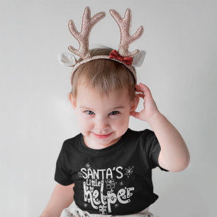 Kerstmannetje Kleine Helper Hart Wit Script Cadeau