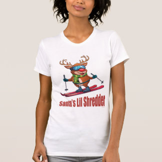 Kerstmannetje's Kleine Versnipperaar – Grappige Sk T-shirt
