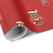 kerstmanpapier voor cartoon cadeaupapier (Rol Hoek)