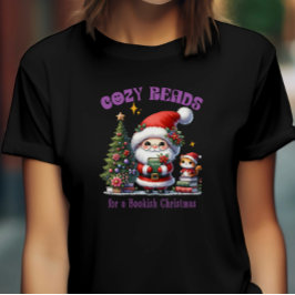 Kerstman's Boekachtige Kerst Gezellig Leest T-shirt