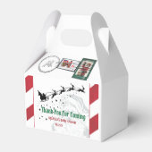 Kerstman's brief gepost gemarkeerd ondeugend of mo bedankdoosjes (Voorkant Zijde)