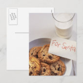 Kerstman's Cookies Kerst Kaart (Voorkant / Achterkant)