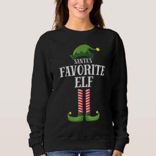 Kerstman's favoriete Elf Matching Family Group Chr Trui