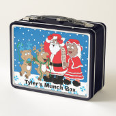 Kerstman's Lijst Donkere Tonen (Achterkant)