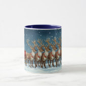 Kerstman's slee mok (Midden)