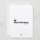 Kerstman's vrolijke kerst Kaarten (Achterkant)