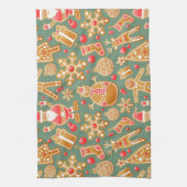 kerstmansbrood santa theedoek (Verticaal)